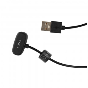 FIXED USB-A csatlakozós Amazfit GTR 2/GTS 2 töltő fekete (FIXDW-AMAZ)