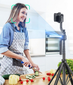 Cellect AI Tripod selfie bot fekete (CEL-GIMBAL-C17-BK)