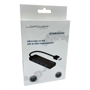 LC Power LC-HUB-U3-4-V2 4 portos USB 3.0 Hub