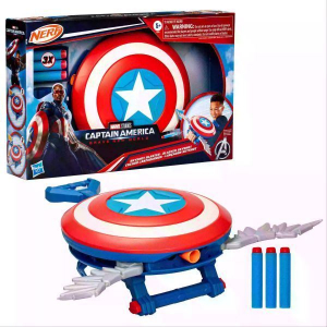 Hasbro Amerika kapitány: Szép új világ szivacslövő pajzs (F9302)