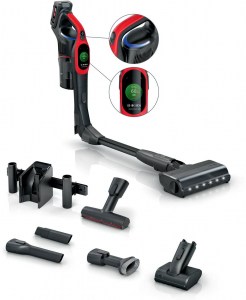 Bosch Unlimited 10 ProAnimal vezeték nélküli porszívó vörös (BCS1041PET)