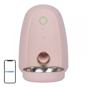 Dogness okos ételadagoló műanyag tállal rózsaszín (F05 Pink)