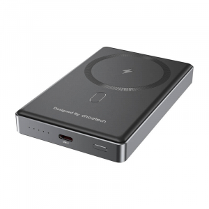 Choetech ultravékony powerbank, 10000mAh, 20W, PD fekete (B739)
