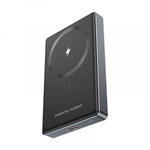 Choetech ultravékony powerbank, 10000mAh, 20W, PD fekete (B739)
