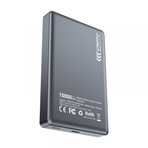 Choetech ultravékony powerbank, 10000mAh, 20W, PD fekete (B739)
