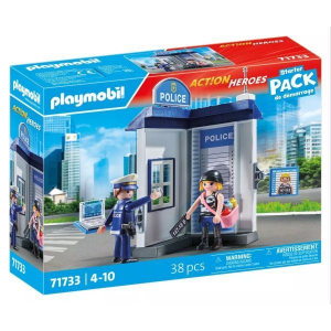 Playmobil Rendőrs&eacute;g kezdőszett - Őrizetbe v&eacute;tel (71733)