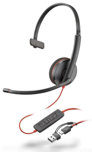 Poly Blackwire C3210 USB-C/A mono headset (8X214AA)