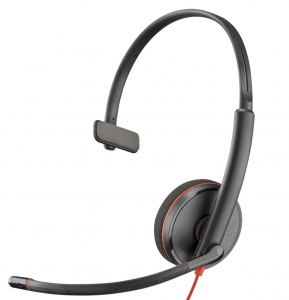Poly Blackwire C3210 USB-C/A mono headset (8X214AA)