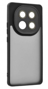 Gigapack Xiaomi Redmi Note 14 Pro 4G szilikon tok akril h&aacute;tlappal fekete (GP-167708)