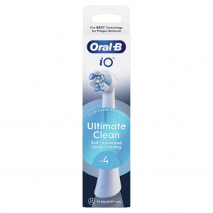 Oral-B iO fogkefefej Ultimate Clean 4db feh&eacute;r (810PO010456)