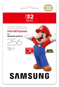 256GB microSDXC Express Samsung Nintendo Switch 2 (N2P601)