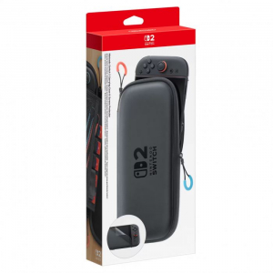 Nintendo Switch 2 hordtok &eacute;s f&oacute;lia fekete (N2P401)