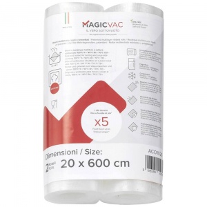 Magic Vac feliratozhat&oacute; v&aacute;kuumf&oacute;lia tekercs 20cm x 600cm, 2 tekercs (ACO1026)