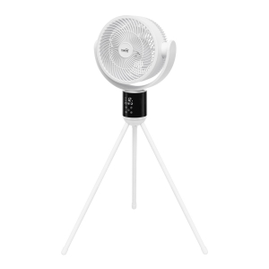 Home állványos ventilátor, 50 W, 18 cm névleges lapátátmérő, DC motor, 12 fokozat, 3 üzemmód, 3 dőlésszög, kapcsolható oszcillálás, időzítő (SFR88DC)