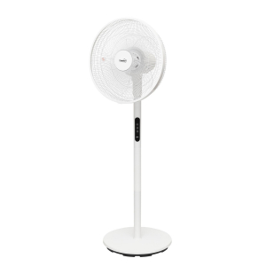 Home állóventilátor 3in1, 60 W, 40 cm névleges lapátátmérő, 5 lapát, 4 fokozat, érintőgomb, távirányító, állítható magasság és dőlésszög, LED kijelző