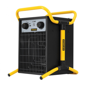 Stanley hordozható elektromos ventilátoros ipari fűtőtest, 1650W/3300W, IPX4 védelem (ST-033-240-E)