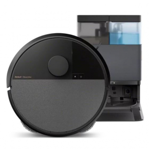 iRobot Roomba Plus 505 Combo robotporszívó AutoWash dokkolóval fekete (5061042263049)