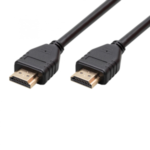 USE Home  HDMI k&aacute;bel, V2.0, aranyozott, 4Kx2K felbont&aacute;s, 18 Gbps, 60fps, 1,8m (HD 4K/1,8)