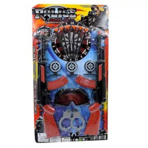 Manyuk Toys Fegyverk&eacute;szlet bilinccsel &eacute;s dob&oacute;nyilakkal (W2377)