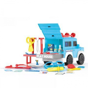 Manyuk Toys Orvosi j&aacute;t&eacute;kaut&oacute; k&eacute;szlet - 26 db-os (BX16)