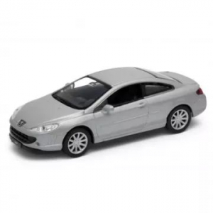 Welly f&eacute;m aut&oacute;: Peugeot Coup&eacute; 407 kisaut&oacute;, 1:34 (49720F-24CWD-MH-20-A)