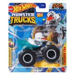 Mattel Hot Wheels Monster Trucks: Duck N Roll kisautó, 1:64 (FYJ44)