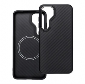 Gigapack Samsung Galaxy S25 Plus (SM-S936) karbon mintás szilikon tok fekete (GP-166163)