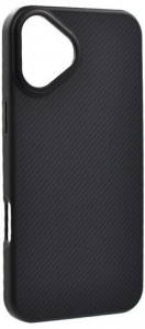Gigapack Apple iPhone 16 karbon mint&aacute;s MagSafe tok fekete (GP-166168)