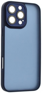 Gigapack Apple iPhone 16 Pro szilikon tok akril h&aacute;tlappal s&ouml;t&eacute;tk&eacute;k (GP-160112)