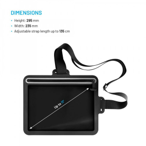 FIXED Dry Tab v&iacute;z&aacute;ll&oacute; tablettok 11"-ig fekete (FIXDR-TB-BK)