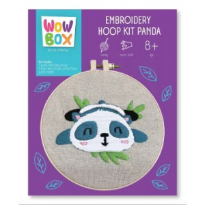 TM Toys Wow Box: Hímzőkészlet - Panda (WOW0918)