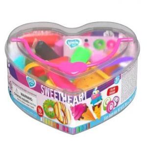 Okto Lovin: Gyurma szett sz&iacute;vecske alak&uacute; t&aacute;rol&oacute;ban (41207)