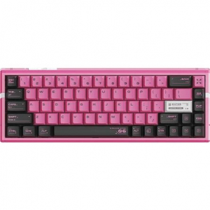 ATK RS6 Ultra Sakura Warrior USB-C angol gaming mechanikus billentyűzet r&oacute;zsasz&iacute;n-fekete