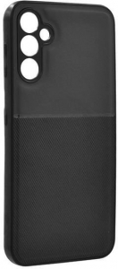 Gigapack Samsung Galaxy S23 FE (SM-S711) m&aacute;gneses, bőr hat&aacute;s&uacute;, cs&iacute;kos mint&aacute;s tok fekete (GP-150963)