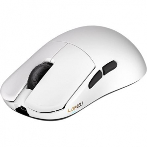 LAMZU Inca optikai vezeték nélküli gaming egér fehér