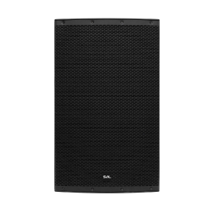 SAL professzionális hangdoboz, 38cm mélysugárzó, ma. 1200 W, aktív zenekari hangdoboz, Bluetooth, MP3, USB, SD, multimédia lejátszó, digitális kijelző