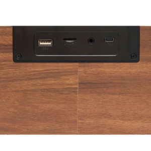 SAL sztereó retro hangszóró, vezeték nélküli, 2x5W, FM rádió, Bluetooth, beépített akkumulátor (RRT7)