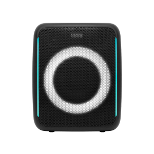 SAL hordozható Boombox, vezeték nélküli hangszóró, 70 watt, 3 hangszóró, Bluetooth TWS, IPX4, beépített akkumulátor (BTCUBE)
