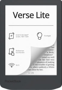 PocketBook Verse Lite e-Book olvasó 6" szürke (PB619-T-WW)