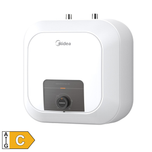 Midea elektromos vízmelegítő, bojler, 2500 W, 30 liter, konyhapult alá szerelhető, IPX4, zománcozott, 30-75 °C, 0,75 MPa (D30-25VD1(U))