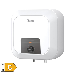 Midea elektromos vízmelegítő, bojler, 2500 W, 30 liter, konyhapult fölé szerelhető, IPX4, zománcozott, 30-75 °C, 0,75 MPa (D30-25VD1(O))