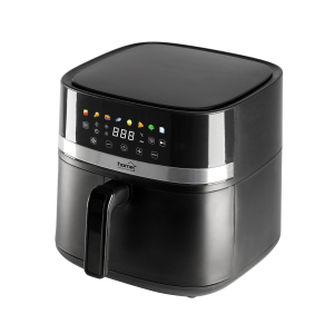 Home digit&aacute;lis air fryer, forr&oacute;levegős fritőz, 8 liter kapacit&aacute;s, 2000 W, hőm&eacute;rs&eacute;kleti tartom&aacute;ny 80 &ndash; 200 &deg;C (HGAF8)