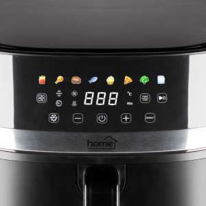 Home digit&aacute;lis air fryer, forr&oacute;levegős fritőz, 8 liter kapacit&aacute;s, 2000 W, hőm&eacute;rs&eacute;kleti tartom&aacute;ny 80 &ndash; 200 &deg;C (HGAF8)