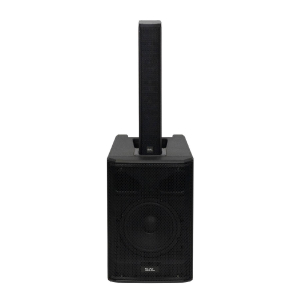 SAL professzionális oszlopsugárzó hangrendszer, max. 600 W, 20cm mélysugárzó, 4x2” szélessávú szatellit hangszóró, aktív zenekari hangdoboz, Bluetooth