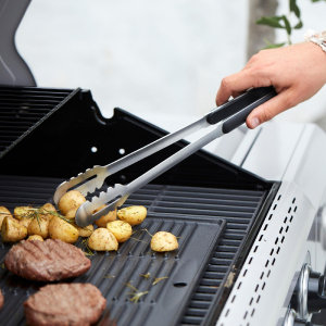 Barbecook Olivia rozsdamentes ac&eacute;l univerz&aacute;lis fog&oacute; fekete, 42cm (BC-ACC-7045)