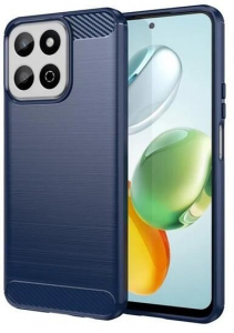 Gigapack Honor 200 Smart szálcsiszolt, karbon mintás tok sötétkék (GP-163784)