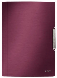 Leitz STYLE műanyag gumis mappa gr&aacute;n&aacute;tv&ouml;r&ouml;s (39770028)