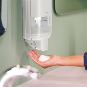 Tork hab- és folyékony szappan adagoló, S4 rendszer fehér (564500)
