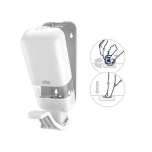 Tork k&ouml;ny&ouml;kkaros foly&eacute;kony szappan &eacute;s k&eacute;zfertőtlen&iacute;tő adagol&oacute; S4 rendszerhez, feh&eacute;r (564100)