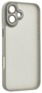 Gigapack Apple iPhone 16 Plus szilikon tok akril h&aacute;tlappal vil&aacute;gossz&uuml;rke (GP-160117)